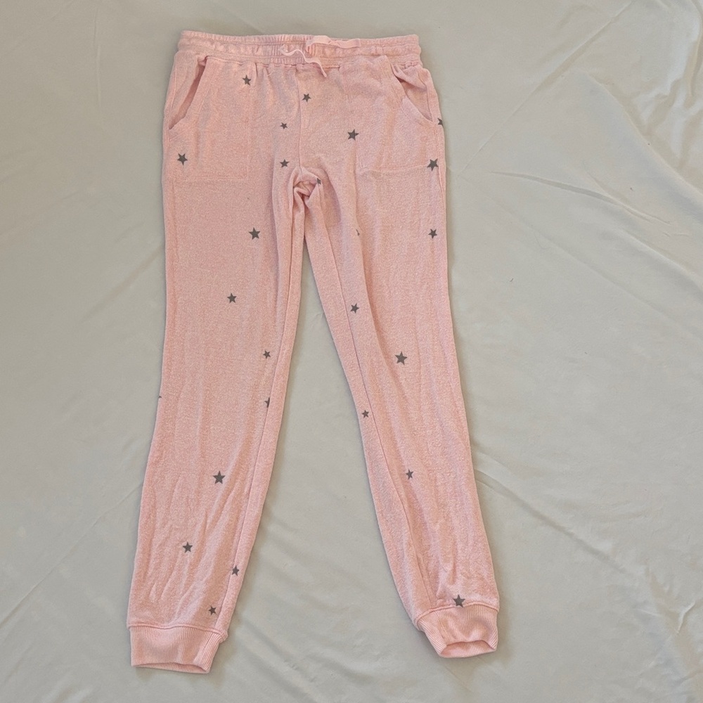Kids Splendid Pink Starry Joggers